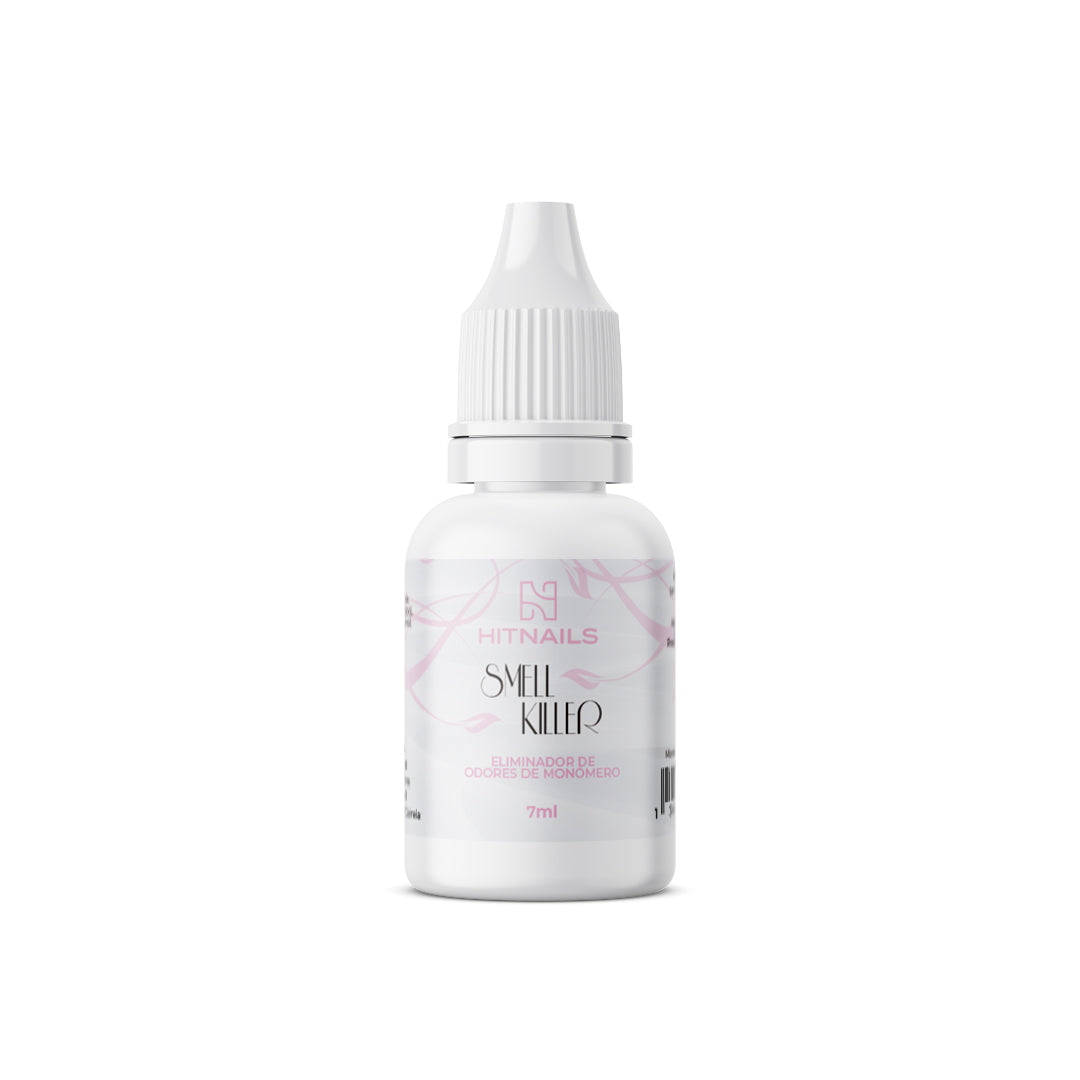 O Smell Killer 7ml da Hit Nails é um eliminador de odor de monómero desenvolvido para melhorar a experiência durante trabalhos em acrílico.