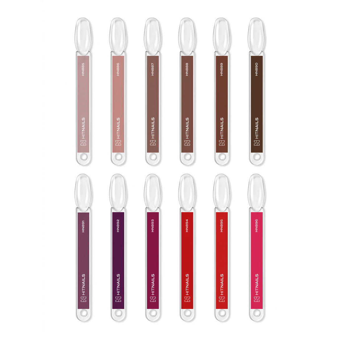 Coleção Verniz Gel Chocolat Affair - 12 Cores