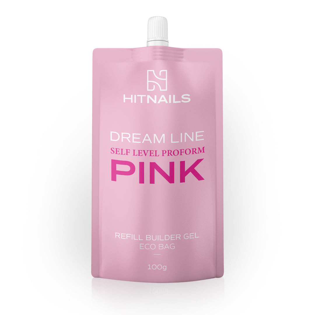 Gel de Construção Dream Line Self Level - Pink
