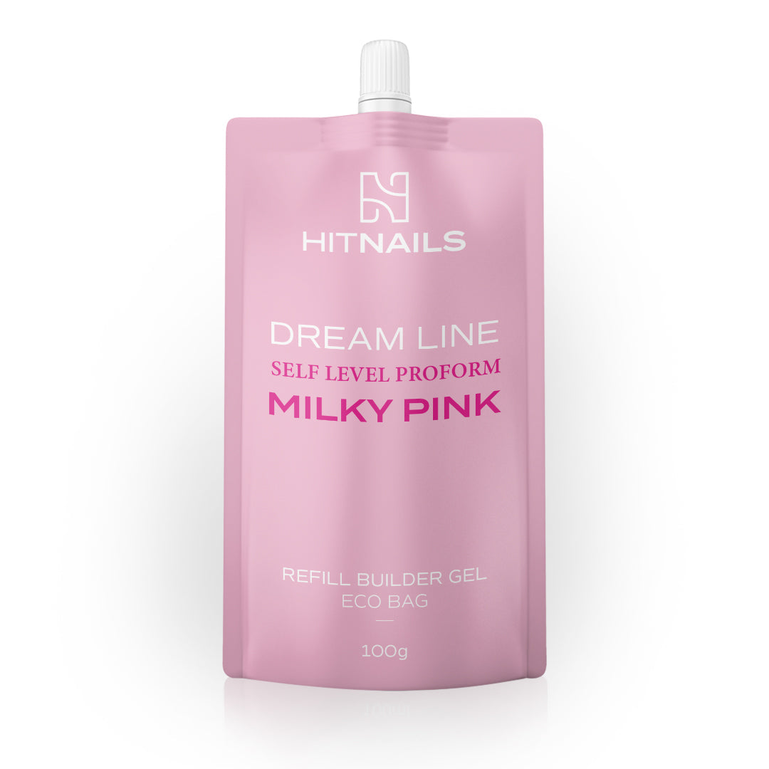 Gel de Construção Dream Line Self Level - Milky Pink