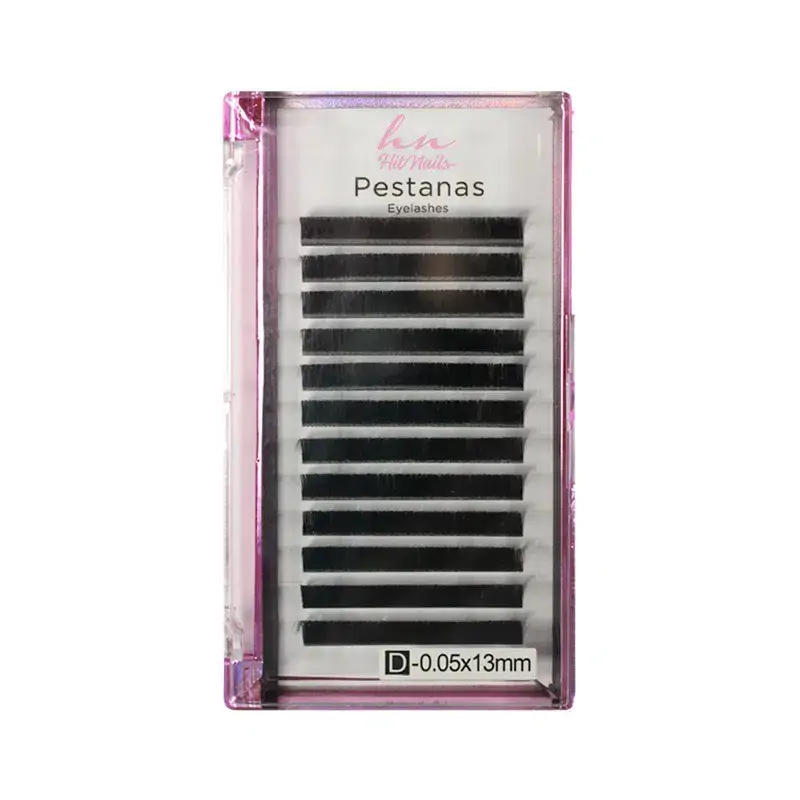 Caixa Pestanas 3D/Russas D 0,05mm x 13mm em Caixa 12 filas