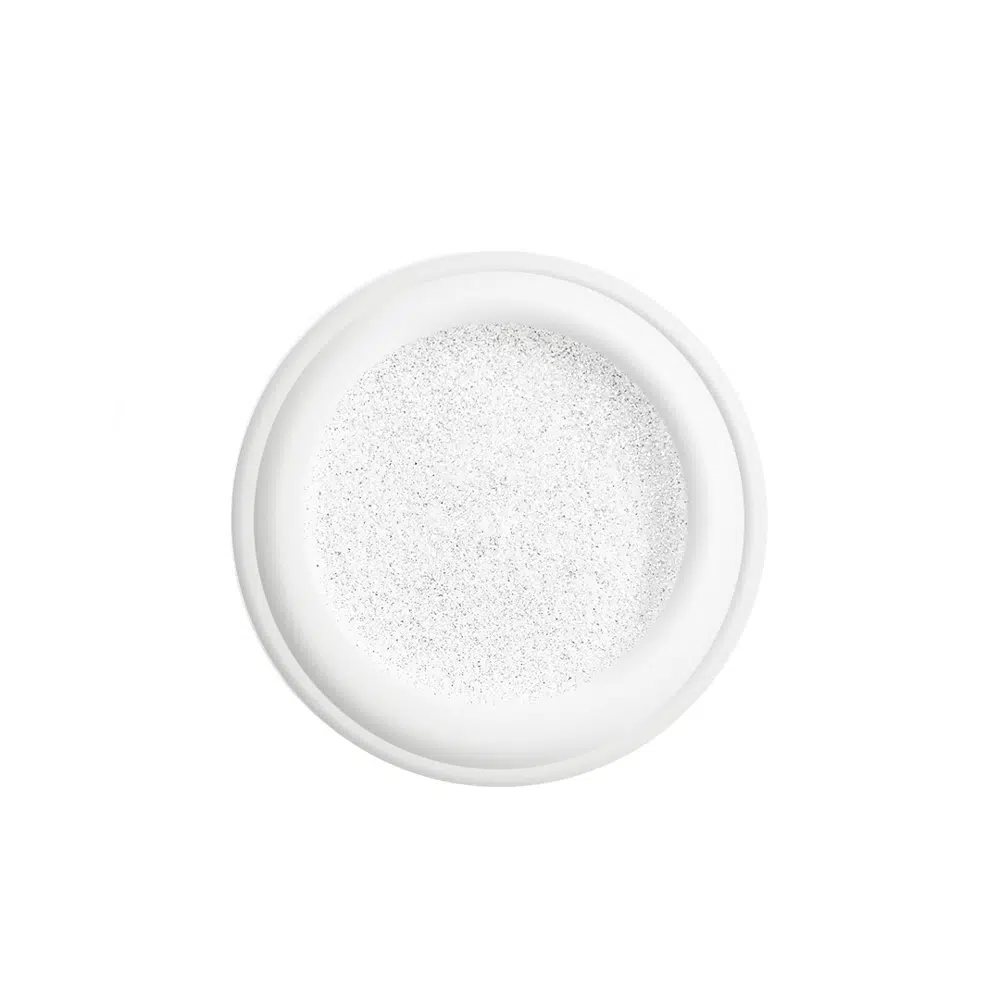 Pigmento Aurora Metálico Branco para nail art Hit Nails