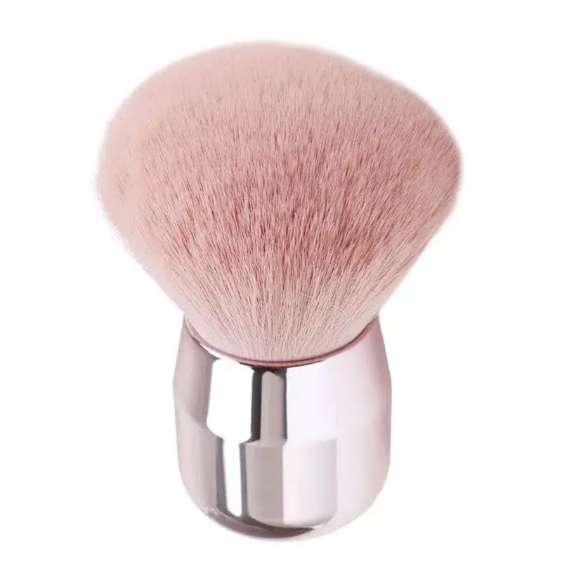 Pincel de Pó Metallic Pink para limpeza profissional das mãos após limagem