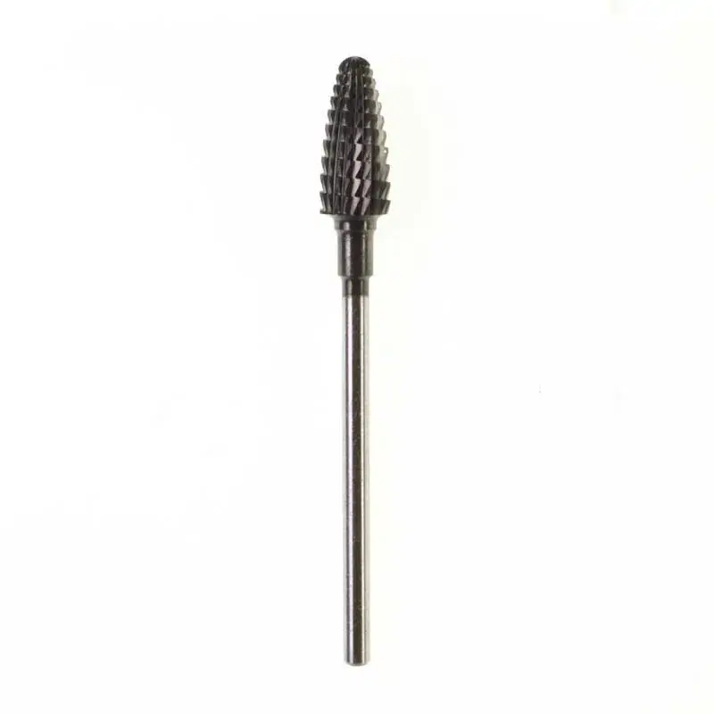 Ponteira broca tungsténio forte 6mm para remoção de gel e acrílico com DLC