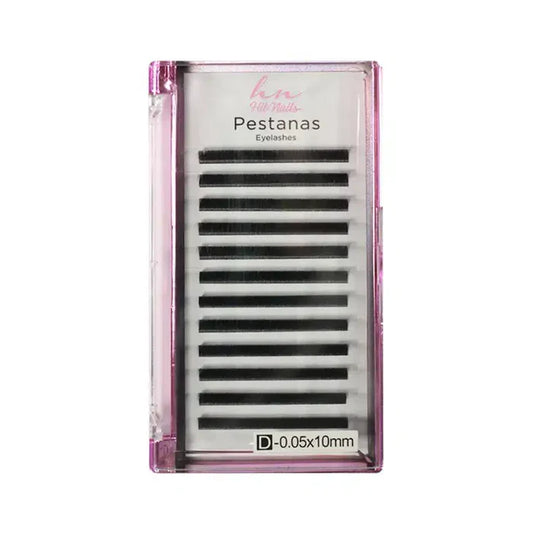 Pestanas 3D/Russas D 0,05mm x 10mm em Caixa 12 filas