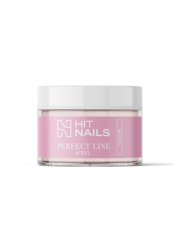 Perfect Line Acryl Cover 40g acrílico de construção com alta cobertura para alongamento profissional
