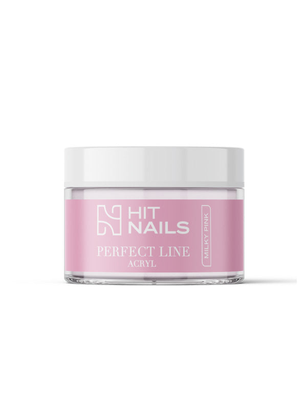Perfect Line Acryl Milky Pink acrílico de construção rosa leitoso para alongamento profissional
