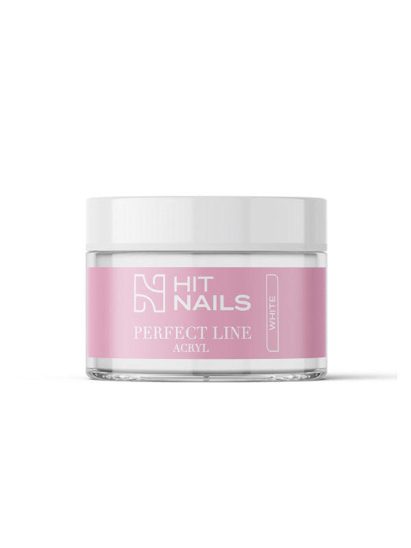 Perfect Line Acryl White acrílico branco para francesa e construção profissional
