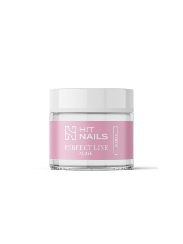 Perfect Line Acryl White acrílico branco para francesa e construção profissional
