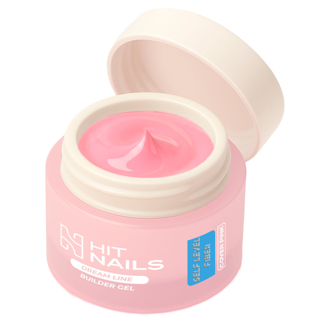 Gel de Construção Dream Line Self Level Fiber - Cover Pink
