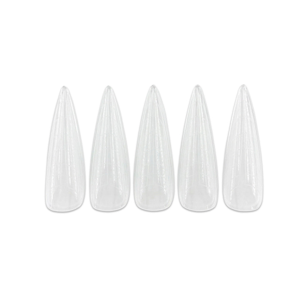 Dual Forms Moldes F1 formato Amêndoa 120 unidades para alongamento profissional

