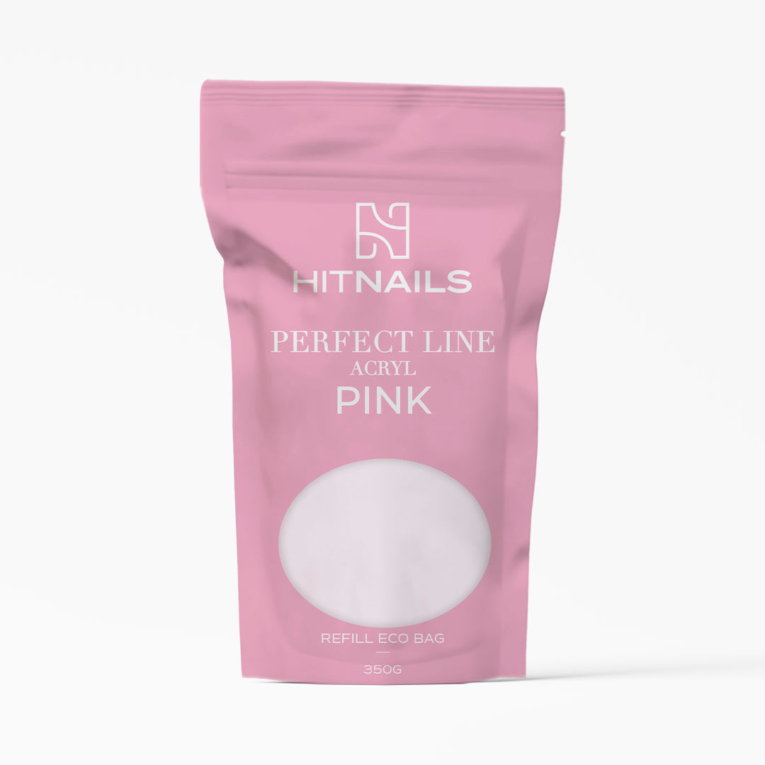 Perfect Line Acryl Pink acrílico de construção rosa transparente para alongamento profissional
