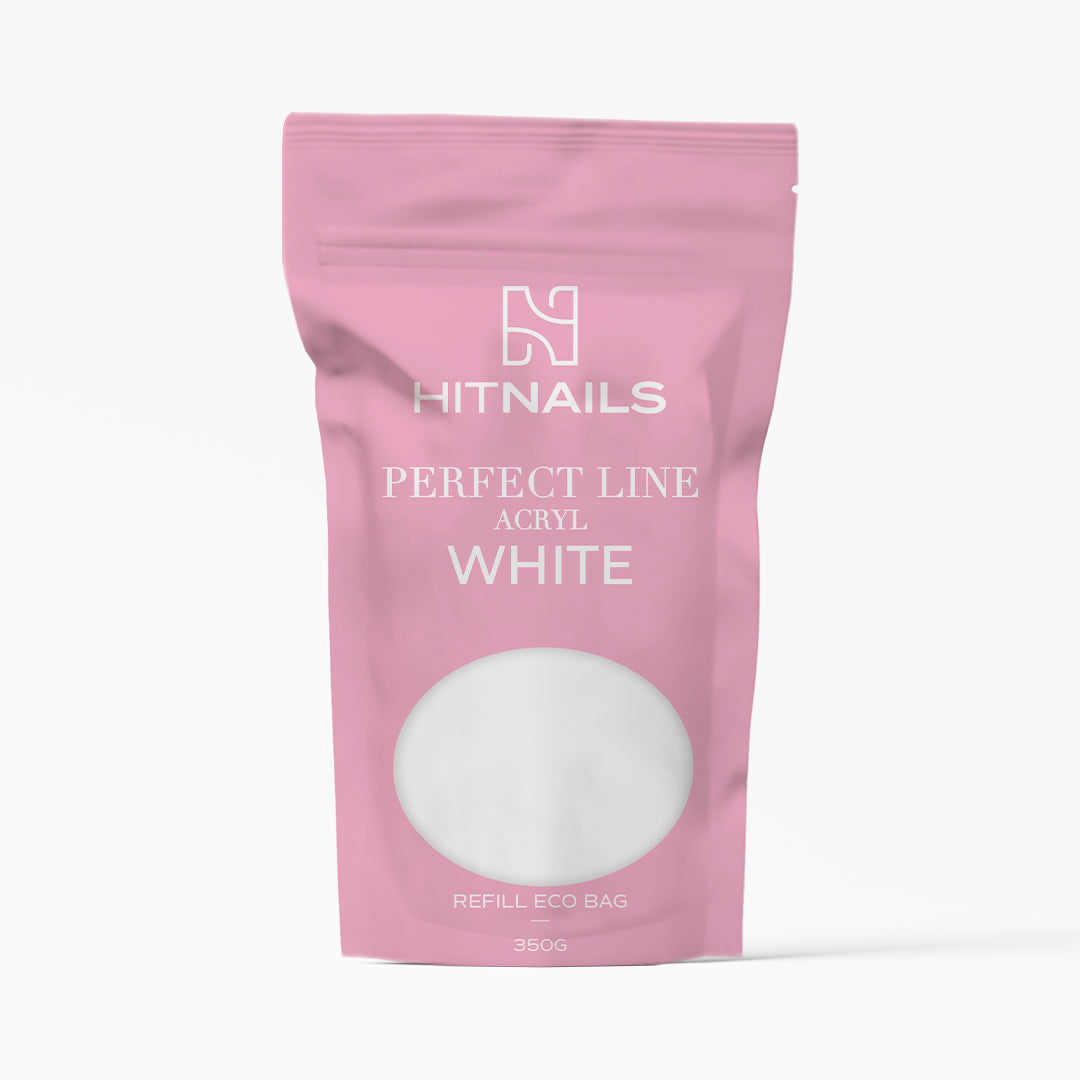 Perfect Line Acryl White acrílico branco para francesa e construção profissional
