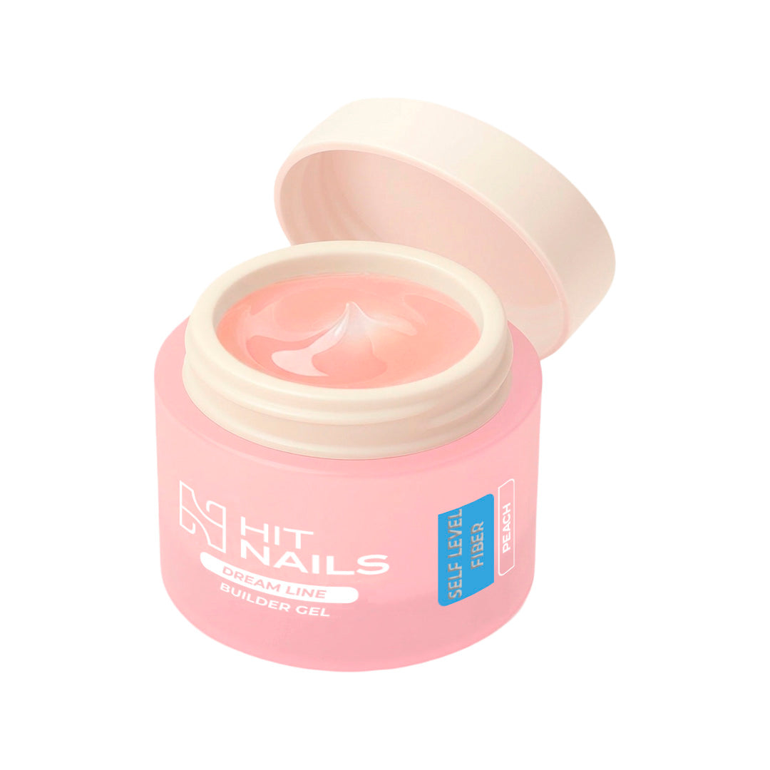 Gel de Construção Dream Line Self Level Fiber - Peach