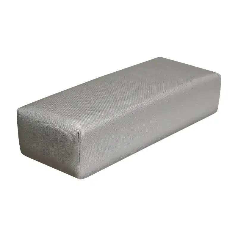 Almofada de Mesa prateada apoio de mãos profissional Hit Nails
