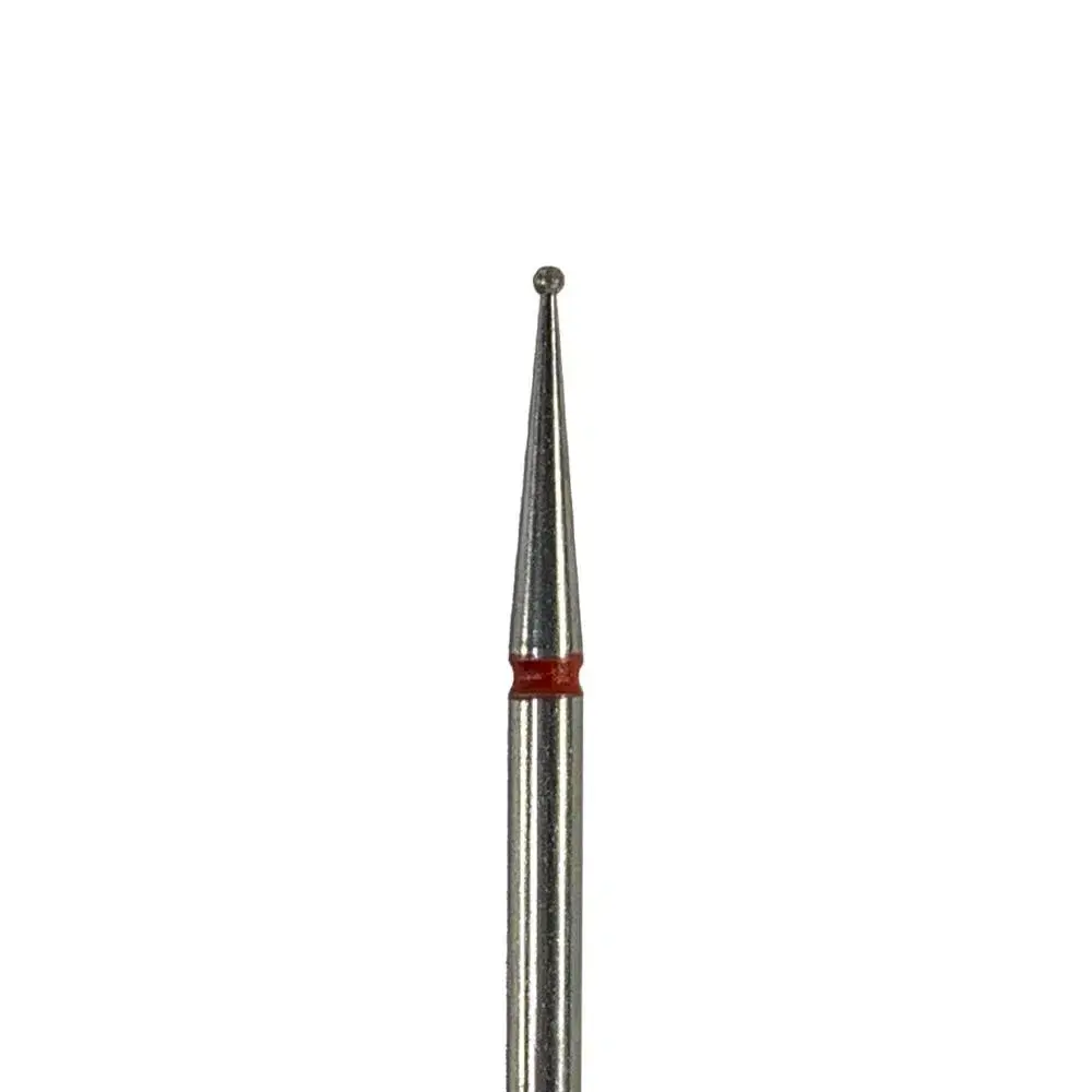 Ponteira broca diamante bola pequena para manicure macro e preparação da unha
