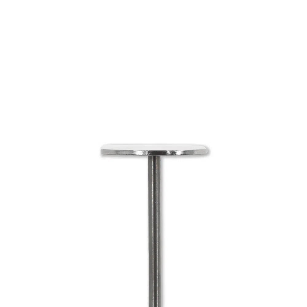Ponteira broca disco metálico 20mm para pedicure profissional
