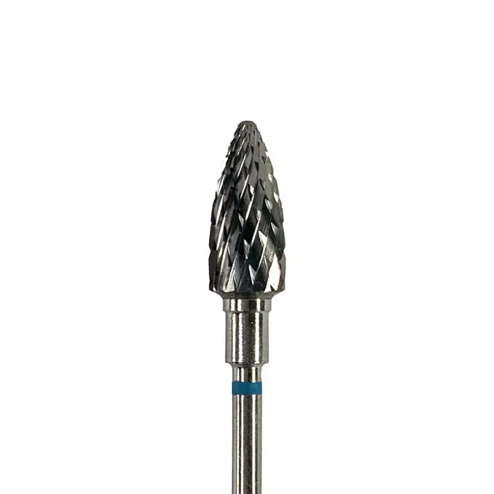 Ponteira broca tungsténio média para remoção de gel e acrílico profissional
