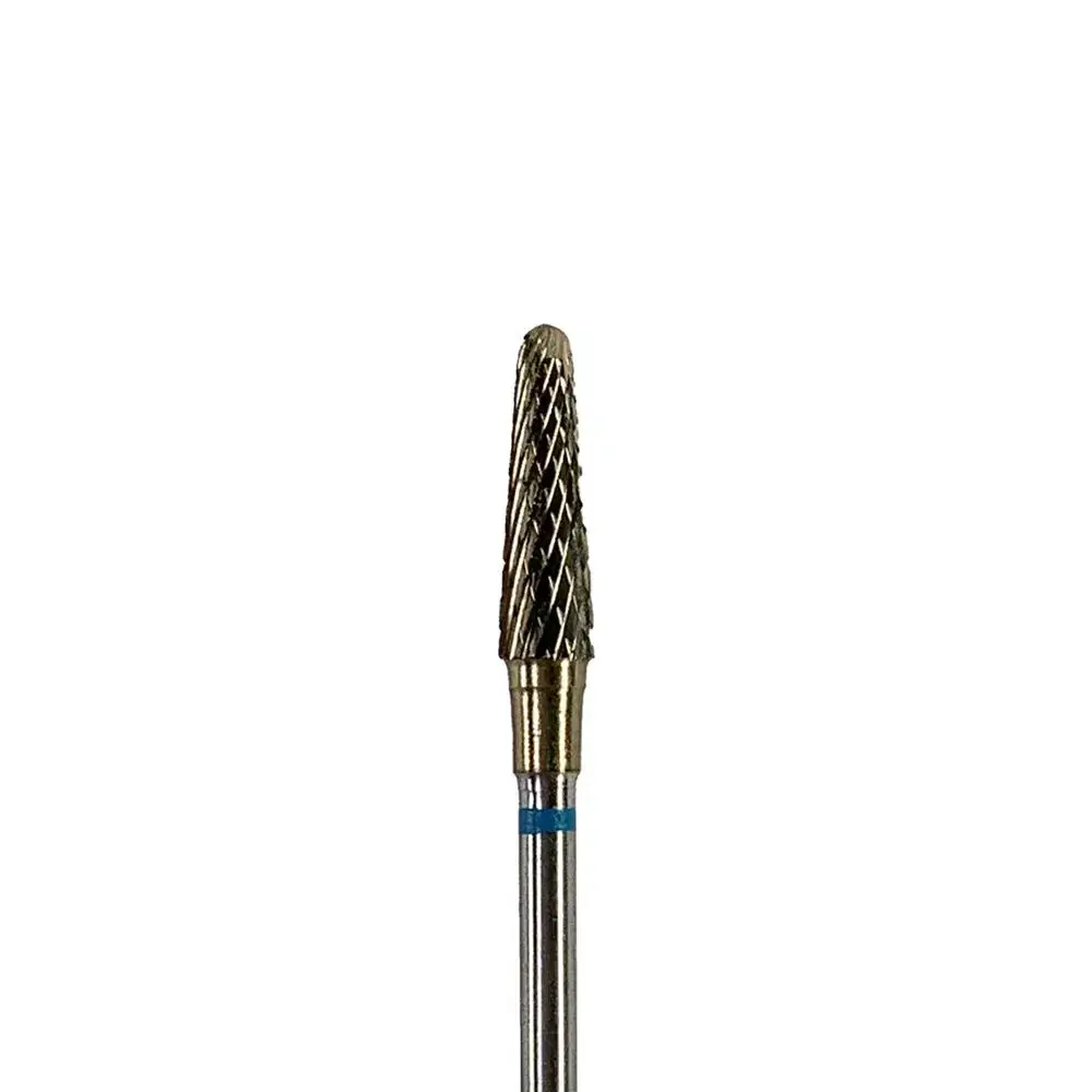 Ponteira broca tungsténio rebaixamento médio 4mm para gel e acrílico com ZRN
