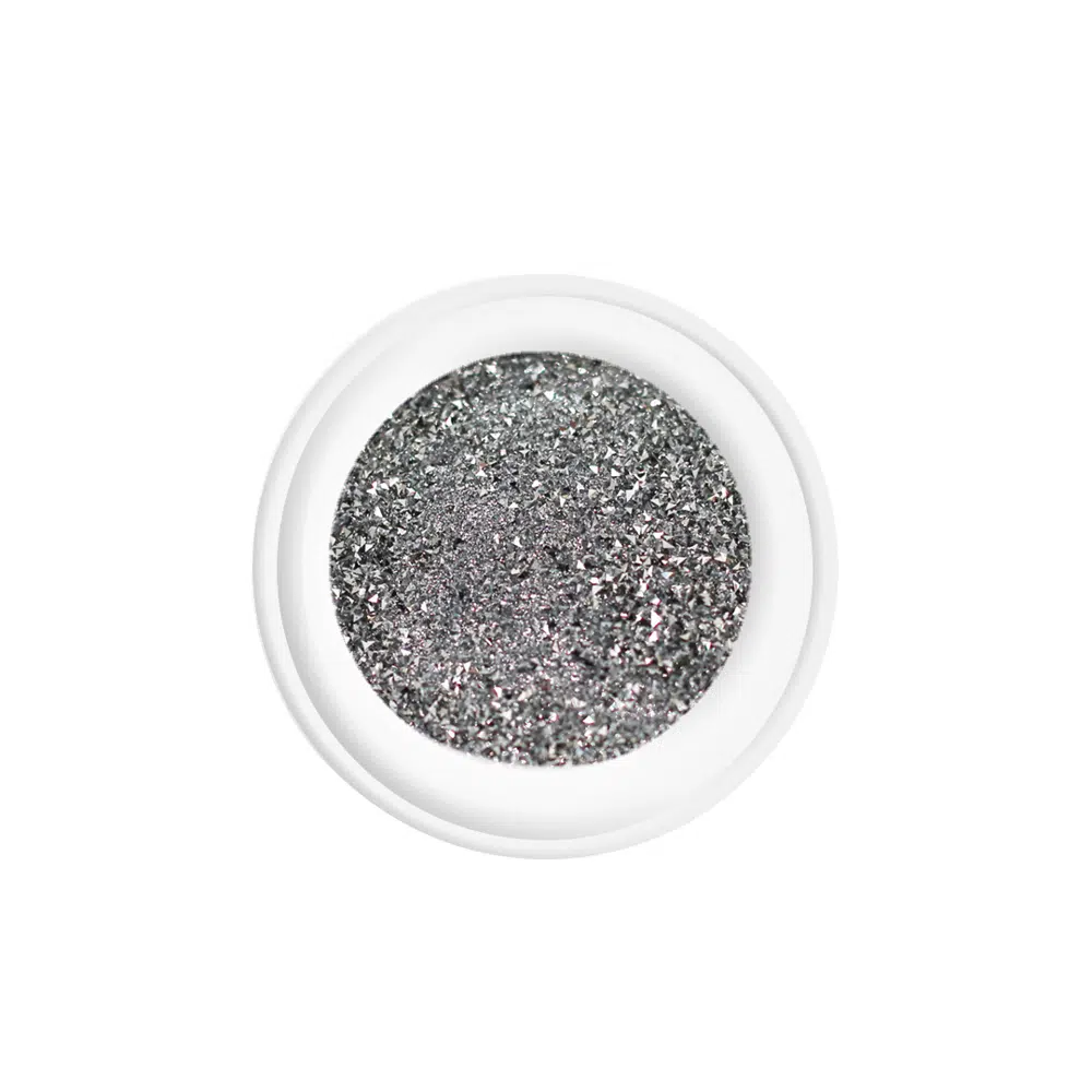 Reflective Glitter Silver glitter refletor Hit Nails

