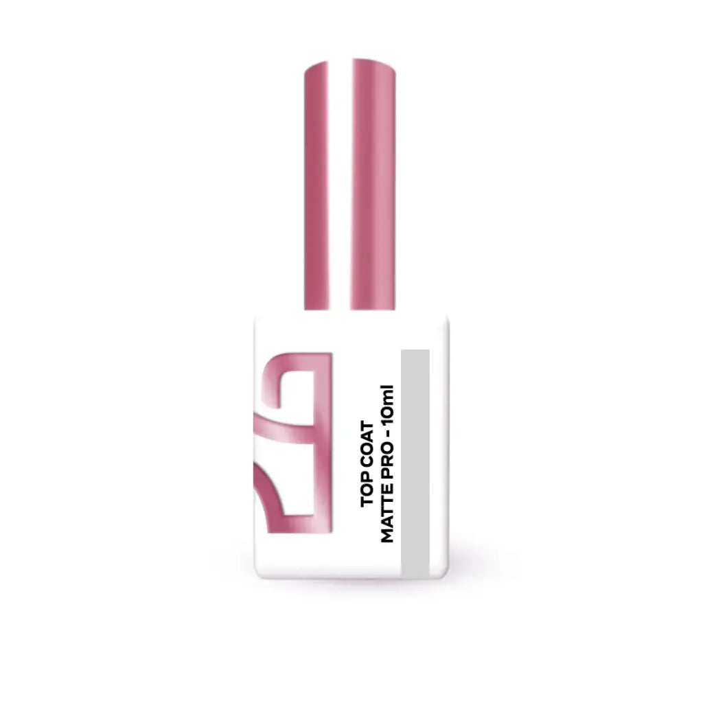 Top Coat Matte Pro com efeito super mate e acabamento aveludado para unhas profissionais
